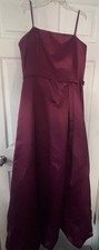Women s Wine Color Formal Gown Wedding/Ball /Special Occasion XLG