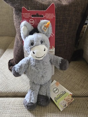 steiff soft cuddly Friends Esel Dinkie Neu Deutsch 