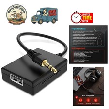 USB Flash Drive MP3 to Aux Audio Adapter - Perfect for Car Music Lovers