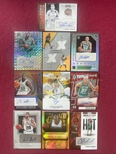 Boston Celtics Auto/Relic Card Lot Of 10! Porzingis/50! Walsh/49,Radja/99🔥📈