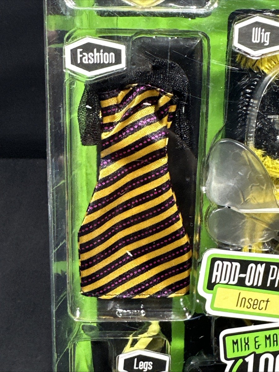 Monster High Create a Monster Bee Add on Accessory Parts Black