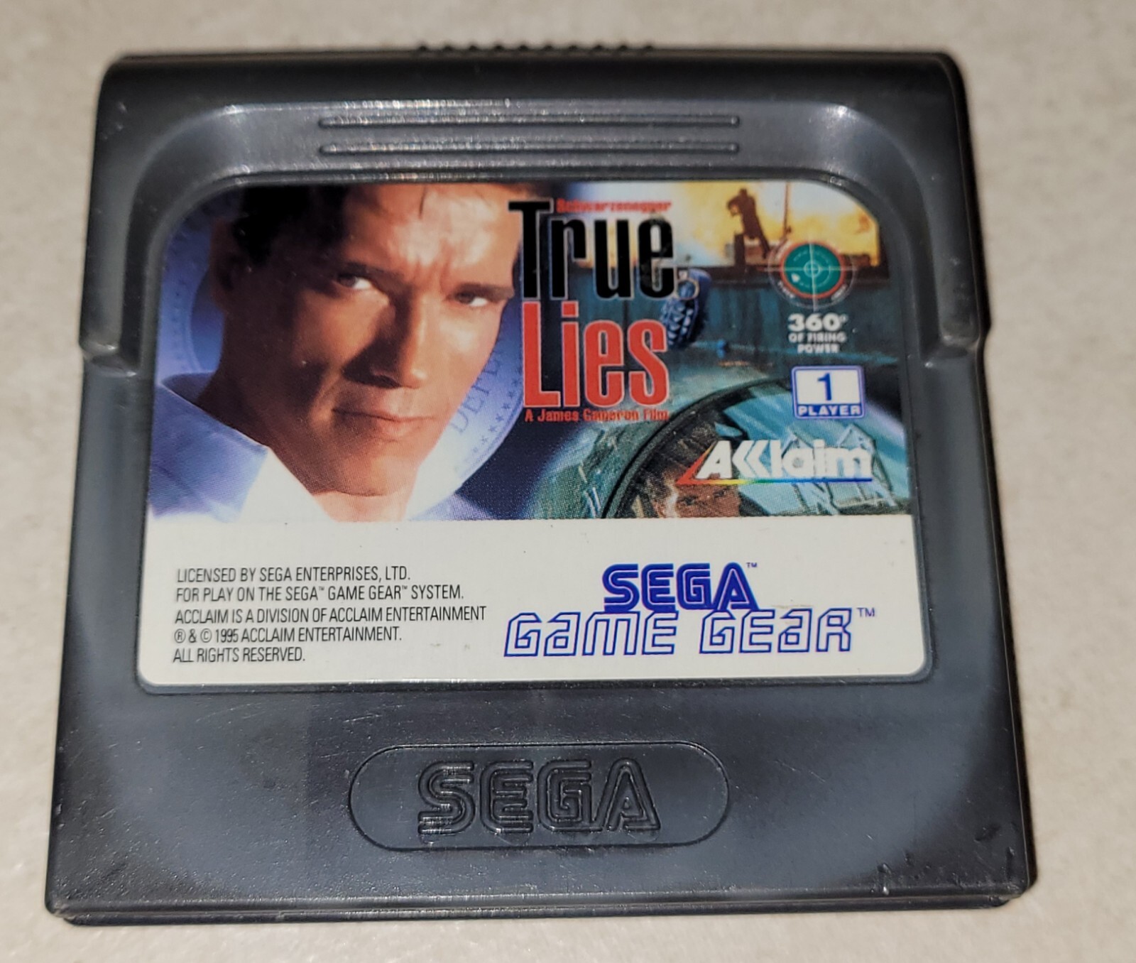 Sega Game Gear - True Lies - En Loose - Bon État