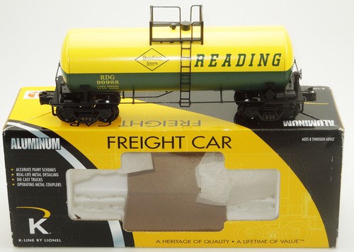 Lionel K Line Spur 0 6-21348 US Tank Car Reading Lines | Zustand: Gebraucht