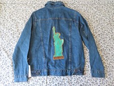 Metropolitan Museum of Art: Giacca di jeans Statua della Libertà piccola nuova con etichetta $128,00