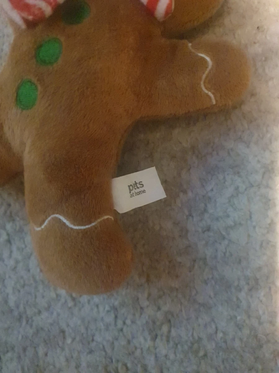 Pets at home store gingerbread man toy