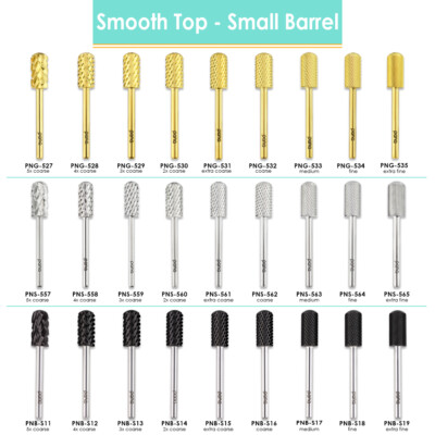 PANA 3/32'' Shank Size -  Small or Large Barrel Smooth Round Top Nail Carbide Bit