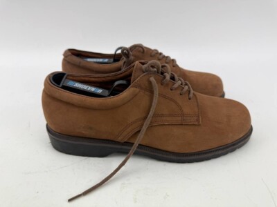Land Rover Weatherproof Mens Brown Leather Shoes Size 7