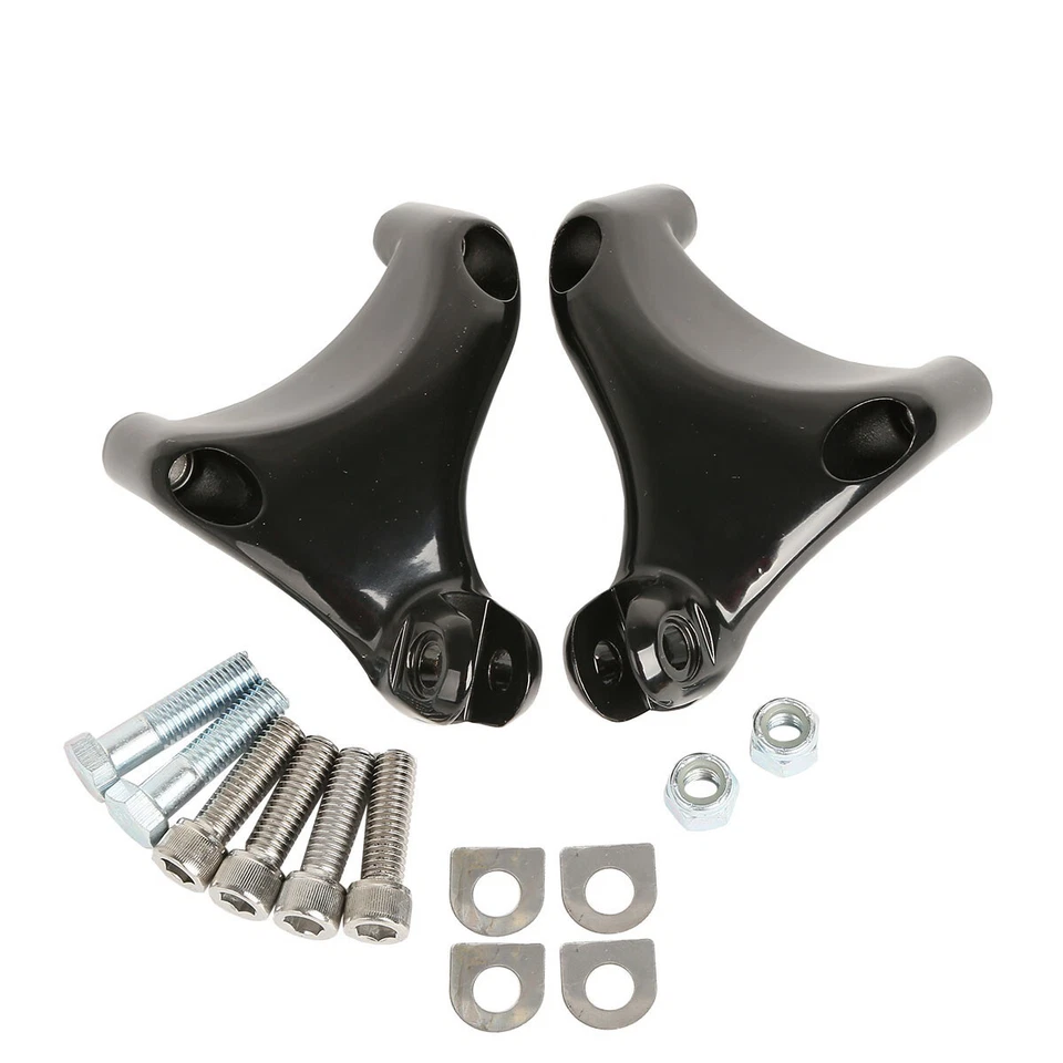 Kit de montaje de estriberas traseras apto para Harley Davidson 883 1200 XL Sportster 2004-2013 Foto 4 de 4