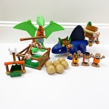 Little Tikes BC Builders Lot Boulder Roaring Dinosaurs Caveman