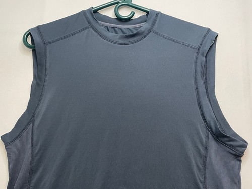 Balance Collection tank top shirt mens small Dry Wik sleeveless gray blue - 第 2/8 張圖片