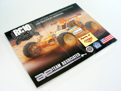 Team Associated 6040 RC10 4WD Original User's Guide Instruction Manual from Kit!