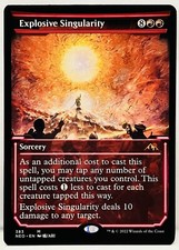 Explosive Singularity (Showcase) - #383-MTG-Kamigawa: Neon Dynasty-Regular-NM
