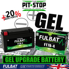 GEL UPGRADE BATTERY for Rotax FR125 Kart - YT7B - FULBAT FT7B