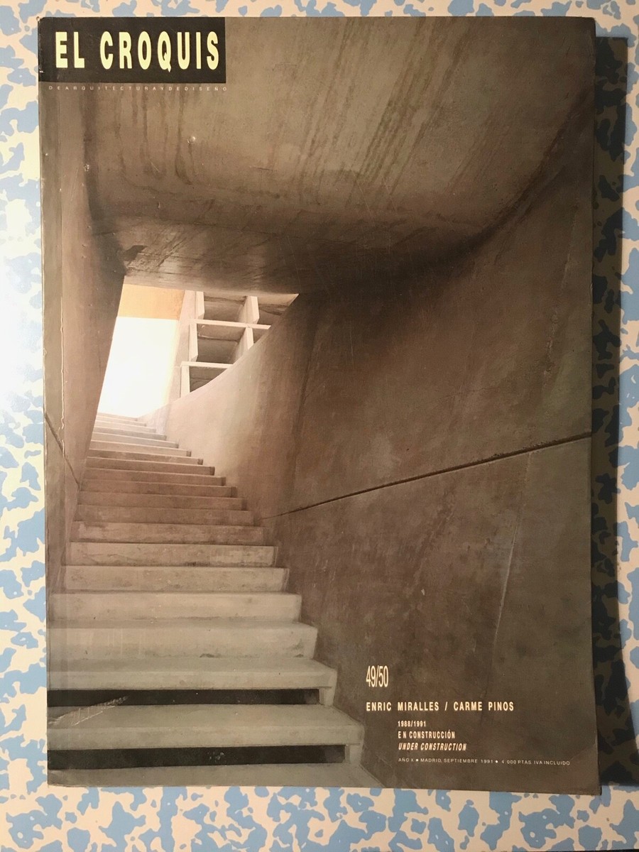 アート・デザイン・音楽 El Croquis Enric Miralles El Croquis - Enric Miralles Hb: 9788494775499: Books - Amazon.ca