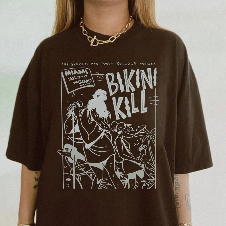 Bikini Kill - Riot Grrrl - Kathleen Hanna Unisex Shirt TR1511_53-image