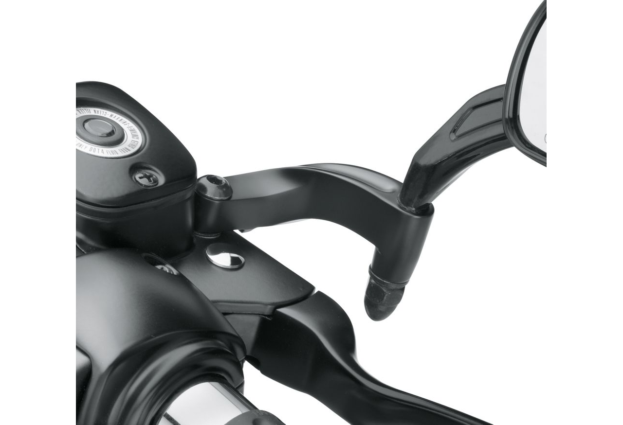 Harley Davidson 56000042 Satin Black Mirror Extender Dyna Softail eBay