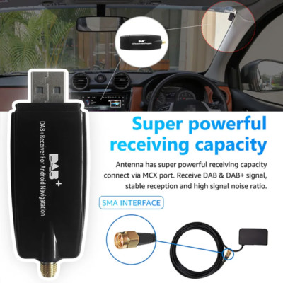 Auto DAB + Antenne mit USB Adapter Empfänger Für Android Car Stereo Player