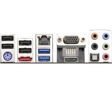 OEM I/O Shield For ASRock FM2A75M-ITX Motherboard Backplate IO