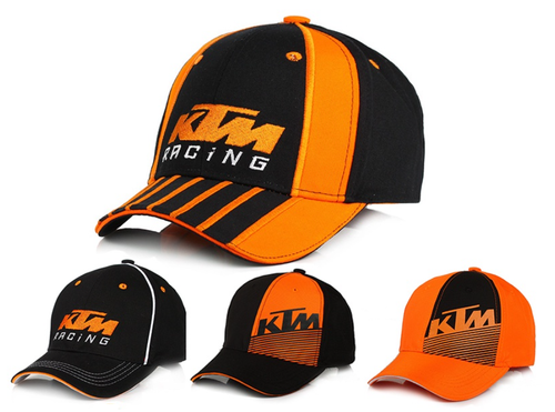Cappellino Uomo KTM Berretto Moto Regolabile Cappello Baseball Visiera Curva  MTB | eBay