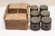 Set Of 6 Nos 1937 1938 1939 1940 Chevrolet Truck 216 Engine Pistons .020 602809 Set Of 6 Nos 1937 1938 1939 1940 Chevrolet Truck 216 Engine Pistons .020 602809