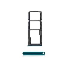 For Samsung Galaxy A10S A107F Replacement Dual Sim Card Tray (Green)