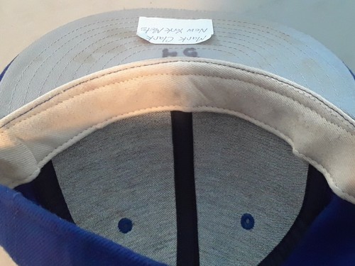 Signed Game Used Hat Cap New York Mets Mark Clark New Era Autographed - Picture 7 of 8