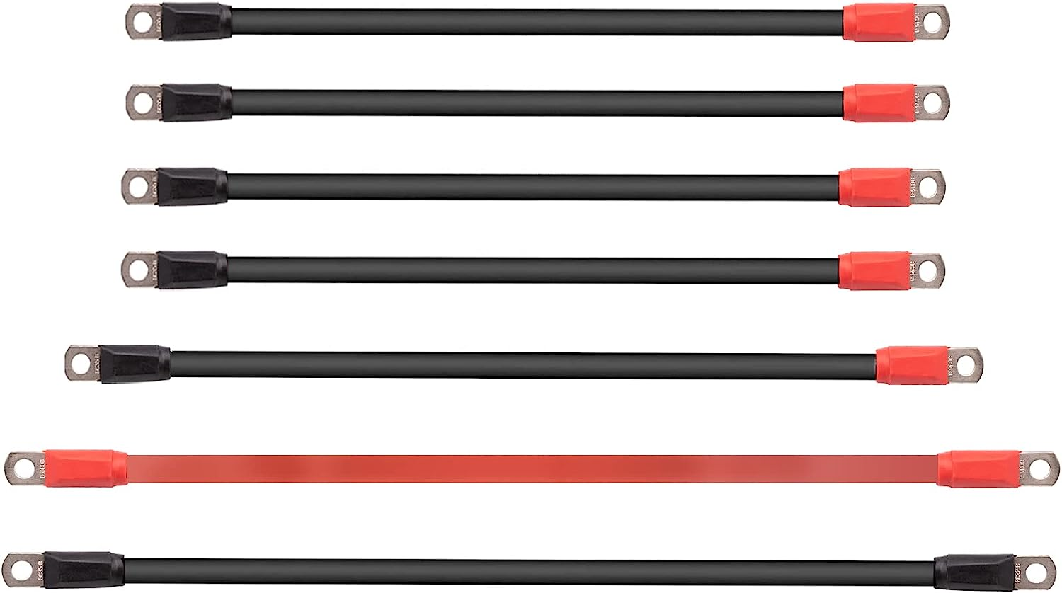 Golf Cart Battery Cables Wiring Kit for EZGO TXT 1994 & up with 4 Gau