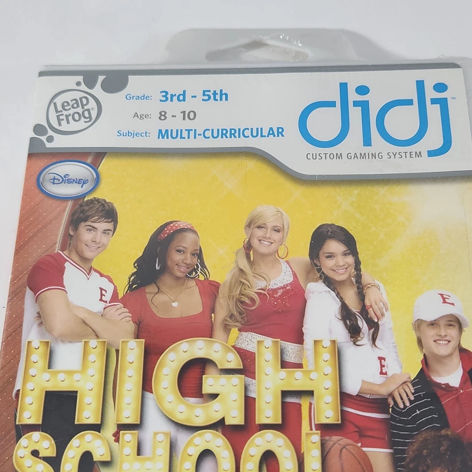 Leap Frog didj Indiana Jones & High School Musical New Sealed Disney Learning - Image 4 of 4