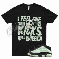 Black SICK V2 T Shirt for Air J113 Low Singles Day Barely Green 1