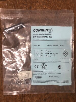 Contrinex, DW-AS-523-M12, (IO-Link), Näherungssensor, proximity switch