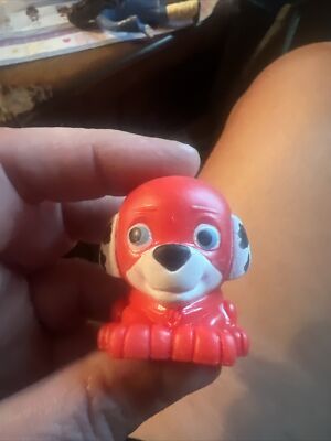 CUTE PAW PATROL MARSHALL MINI MASH' EMS SQUISHY TOY FIGURE 2016 2
