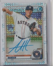 2020 BOWMAN CHROME AUSTIN HANSEN #BCMA-AH AUTO MOJO