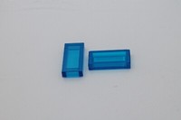Lego 10X Platte Fliese 1X2 Plate Tile 3069B Transparent Dunkelblau
