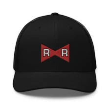 Dragon Ball Z Red Ribbon Army Logo Trucker Hat