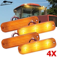 4X LED Flashing Cab Light AR60250 for John Deere 4030 4230 4430 4040 4240 4440