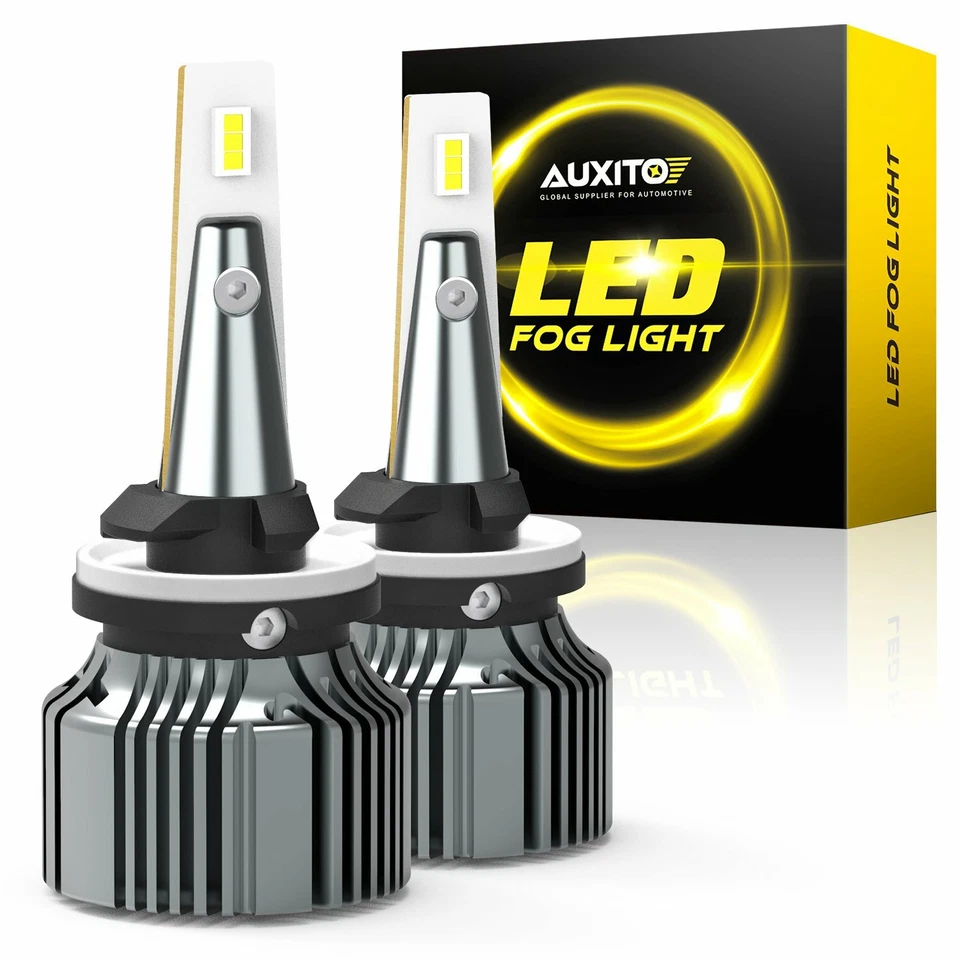 AUXITO 880 LED Fog Driving Light Bulbs 881 899 Xenon White 6000K Super Bright 2x - Image 2 of 4