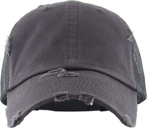Vintage Distressed Mesh Back Dad Hat Baseball Cap Unconstructed - Imagen 21 de 115