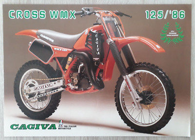 Cagiva Cross WMX 125 Prospekt / Prospekt 1986