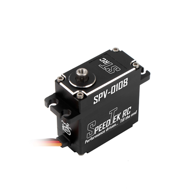SpeedTek RC Servo Standard In Alluminio Impermeabile – 400+ Oz Con Ingranaggi In Acciaio E Braccio 25T - Foto 2