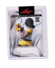 2023 Leaf Flash Clear Pre-Production Proof Darnell Washington Rookie 1/1