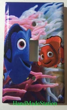 Finding Nemo & Dory Light Switch Power Outlet Wall Cover Plate Home decor