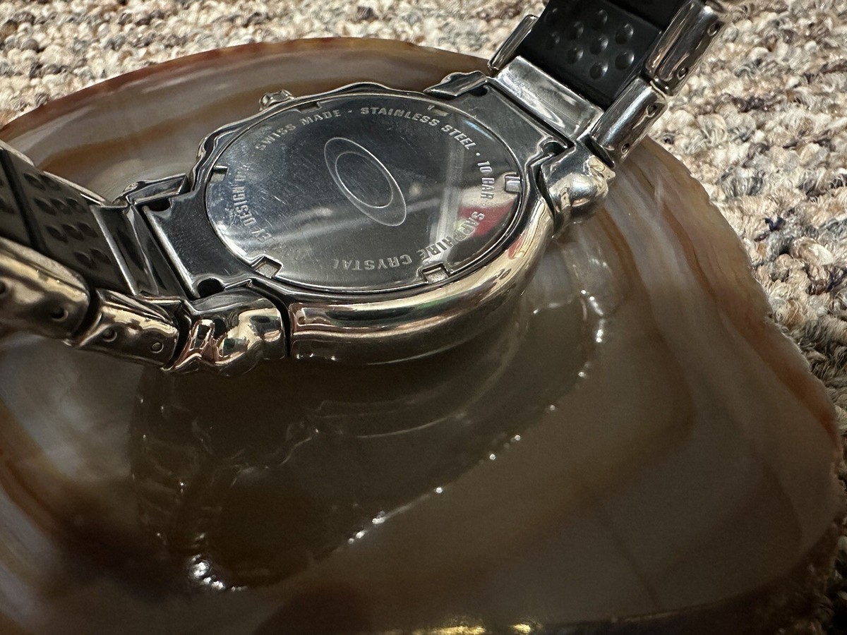 OAKLEY JUDGEⅡ Oakley Judge 2 Chronograph Swiss Made Watch￼ | eBay