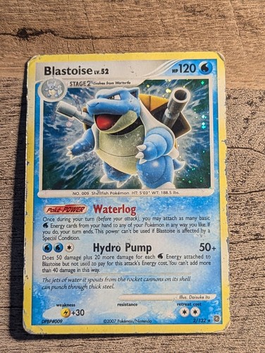 Blastoise 2/132 Secret Wonders Holo HP/Heavily Played