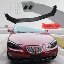 For Pontiac Grand Prix Carbon Fiber Look Front Bumper Lip Spoiler Splitter Ab For Pontiac Grand Prix Carbon Fiber Look Front Bumper Lip Spoiler Splitter Ab