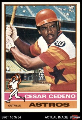 1976 Topps #460 Cesar Cedeno Astros 7 - NM