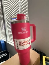 Stanley Cosmo Pink 40 oz Tumbler Valentine’s Day Target 🎯Exclusive Sold Out!!