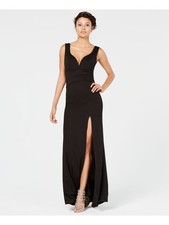 EMERALD SUNDAE Womens Body Con Dress Black Sleeveless Juniors XXS