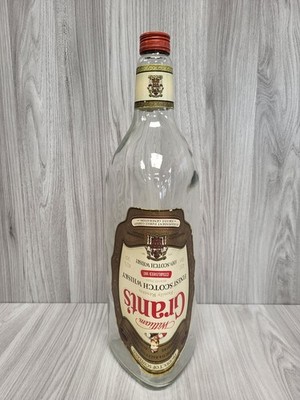 Grant's Finest Scotch Whisky 4,5 l große LEERE Glasflasche passend für 2£. PBF*2007989