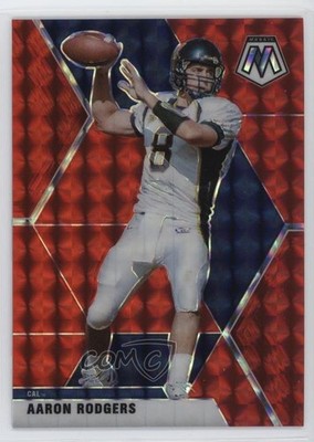2021 Panini Mosaic Draft Picks Mosaic Red 12/99 Aaron Rodgers #70 1i96