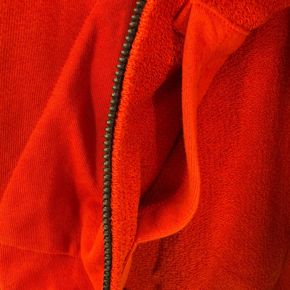 Drifter Para Hombres XL Manga Corta Sudadera con Capucha Rojo Bolsillo con Cremallera Hecho en EE. UU. Pullover Foto 4 de 4